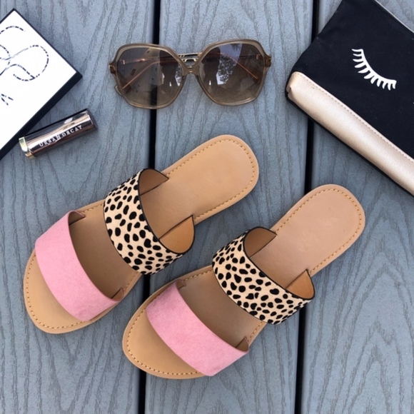 BELLE Slip on Sandals - PINK    - Picture 5 of 5